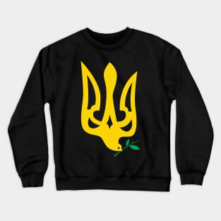 Bird of Peace Ukraine Crewneck Sweatshirt